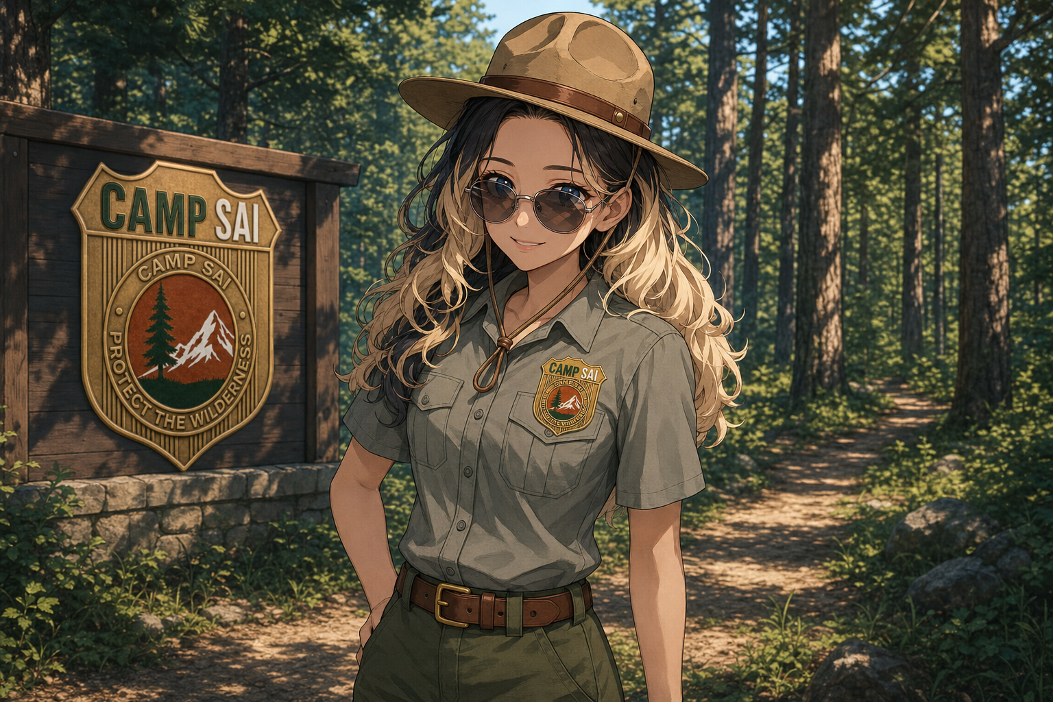 Lolly — Camp SAI ranger portrait