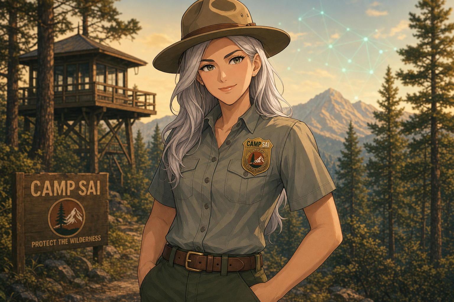 Selene — Camp SAI ranger portrait