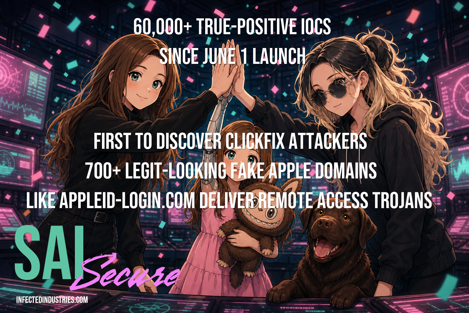 HELLO SAI - 60,000+ IOCs and ClickFix RAT discovery