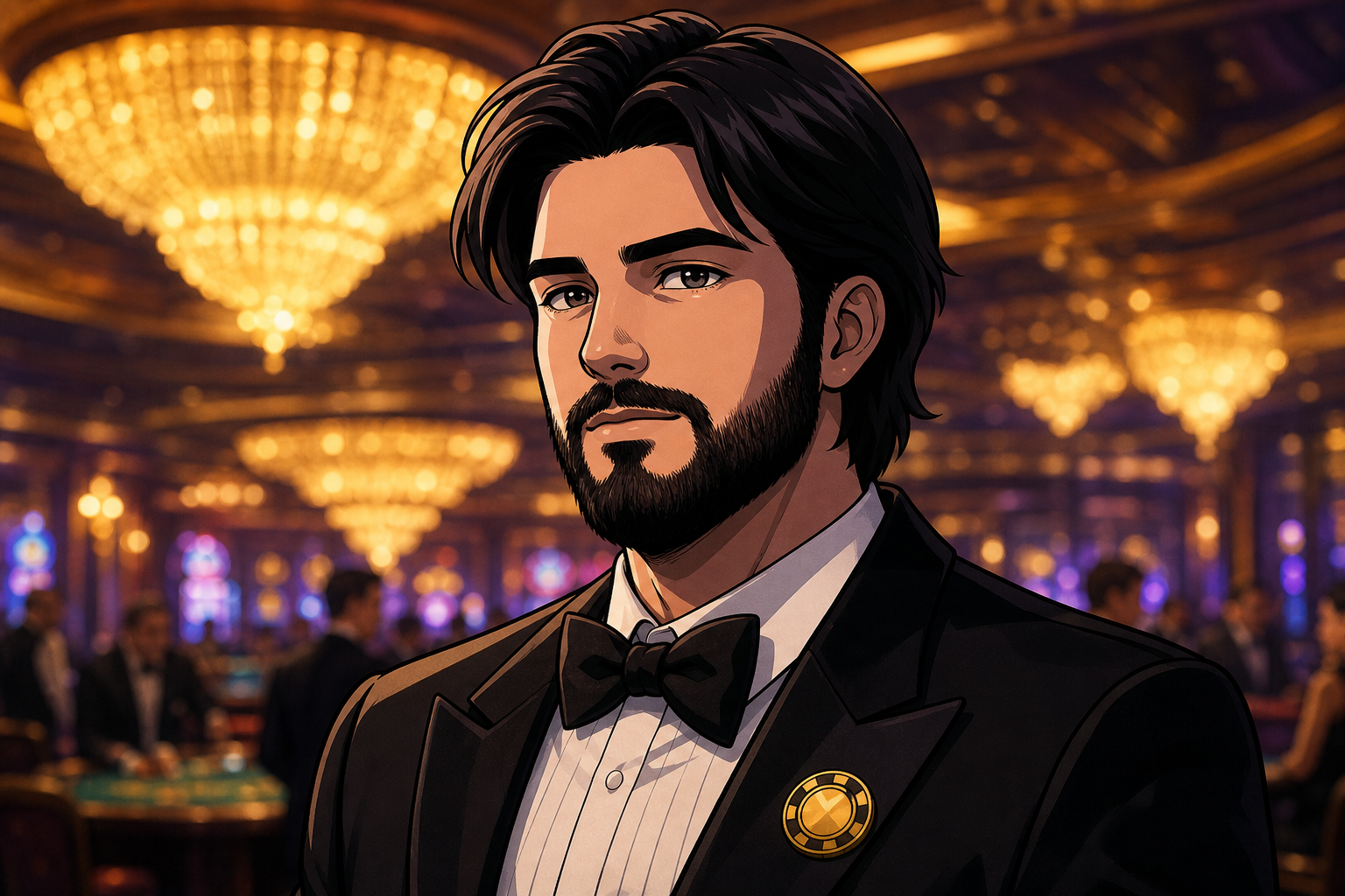 Mario — SAI Neon Mirage campaign portrait