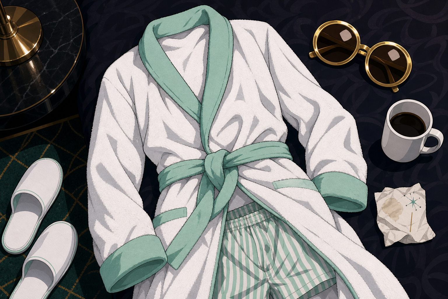 SAI Neon Mirage hungover morning wardrobe alternate