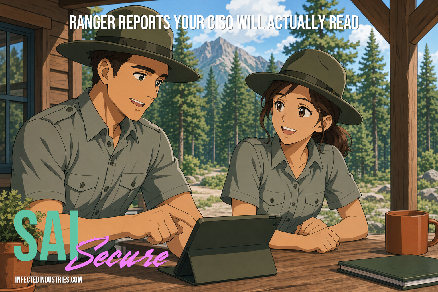 Camp SAI - Mario and Cam ranger report briefing