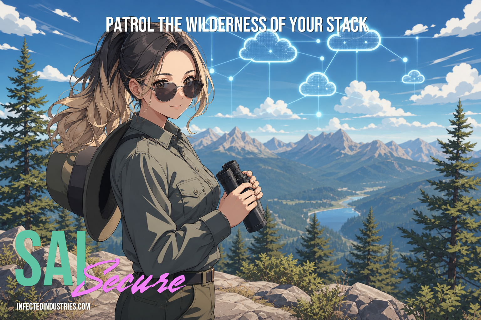Camp SAI - Lolly patrols wilderness of your stack